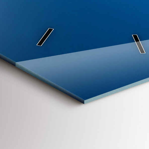 Vertikální skleněné hodiny Přístav v Marseille Francie