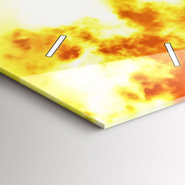 Vertikální skleněné hodiny Eiffelova věž v Paříži