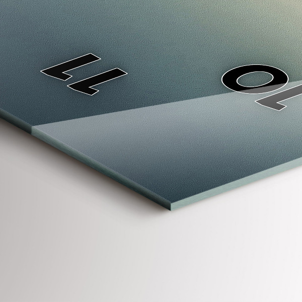 Vertikální skleněné hodiny Pohoří Bieszczady