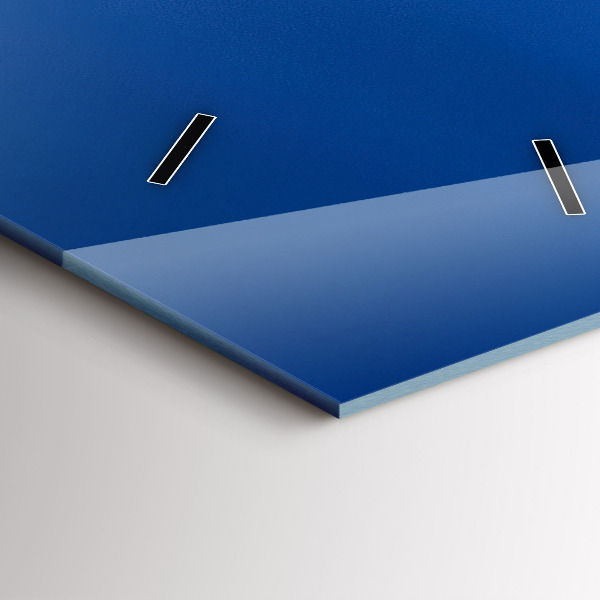 Vertikální skleněné hodiny Panorama města Plzně