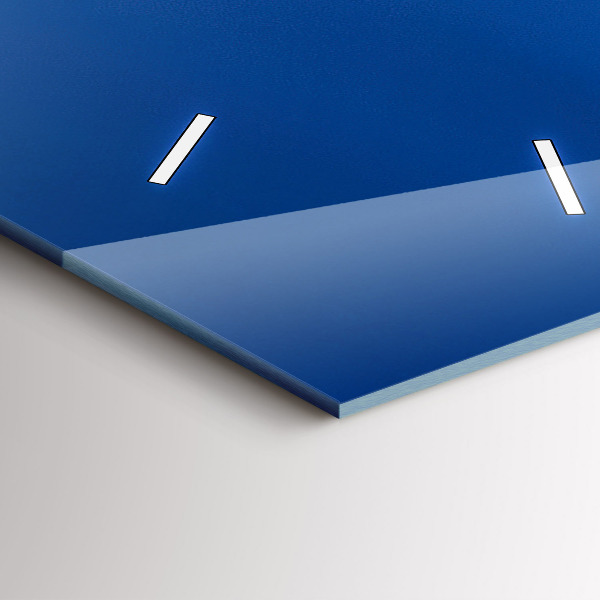 Vertikální skleněné hodiny Panorama města Plzně