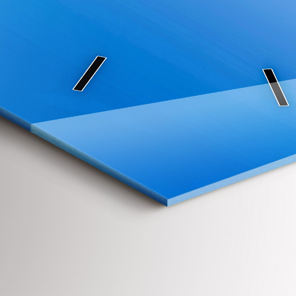 Vertikální skleněné hodiny Spišský hrad na Slovensku