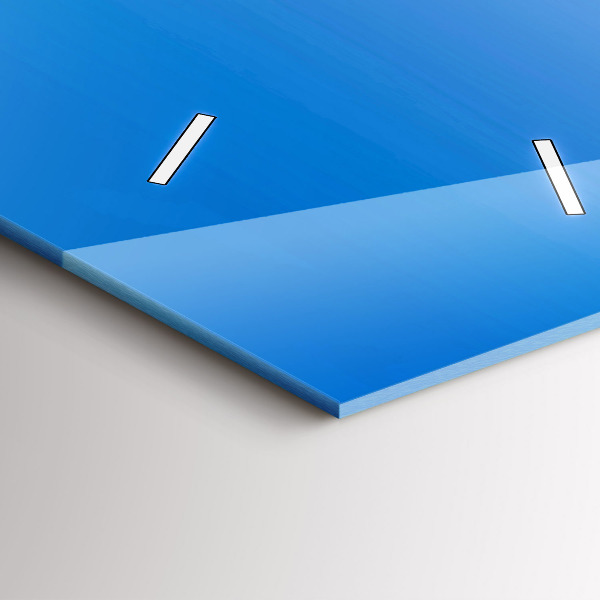 Vertikální skleněné hodiny Spišský hrad na Slovensku