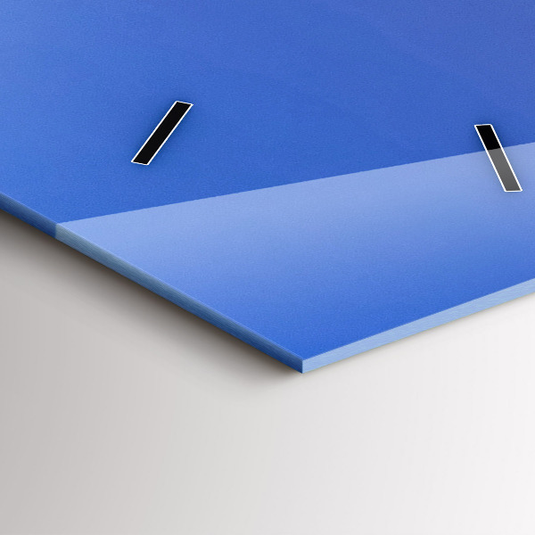 Vertikální skleněné hodiny Noční osvětlené město