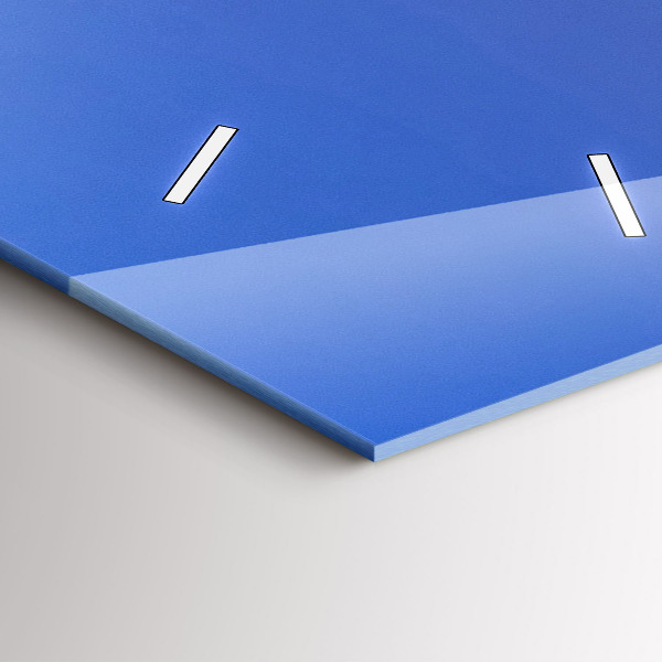 Vertikální skleněné hodiny Noční osvětlené město