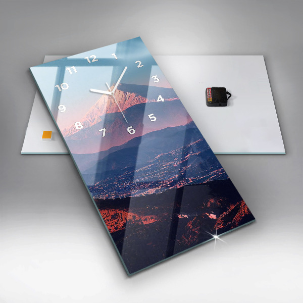 Vertikální skleněné hodiny Hory v San Antoniu USA