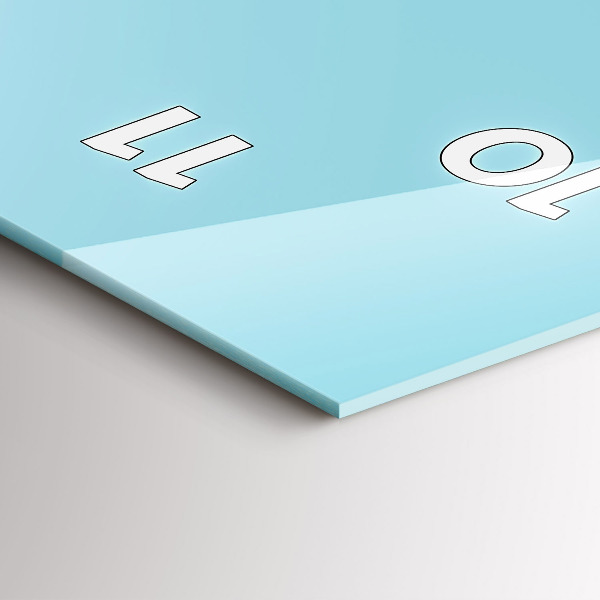 Vertikální skleněné hodiny Architektura v USA