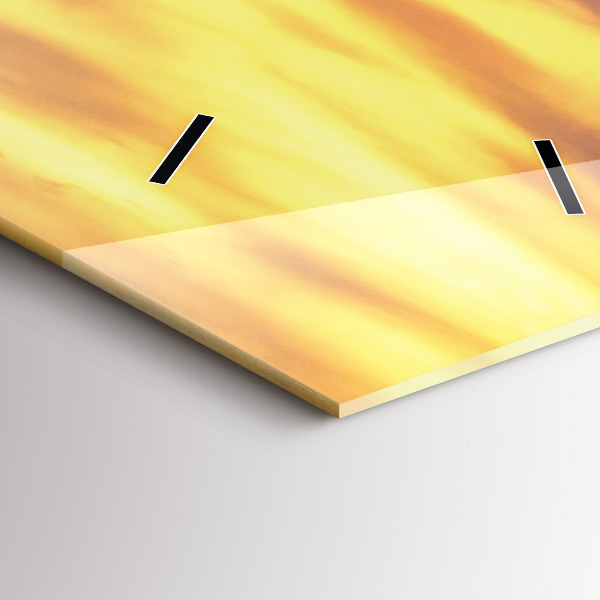 Vertikální skleněné hodiny Most v San Franciscu