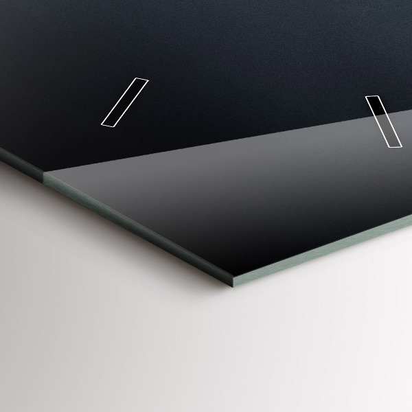 Vertikální skleněné hodiny Noční most v San Franciscu