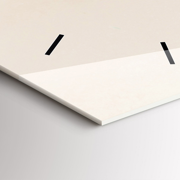 Vertikální skleněné hodiny Kvetoucí květy gypsophily