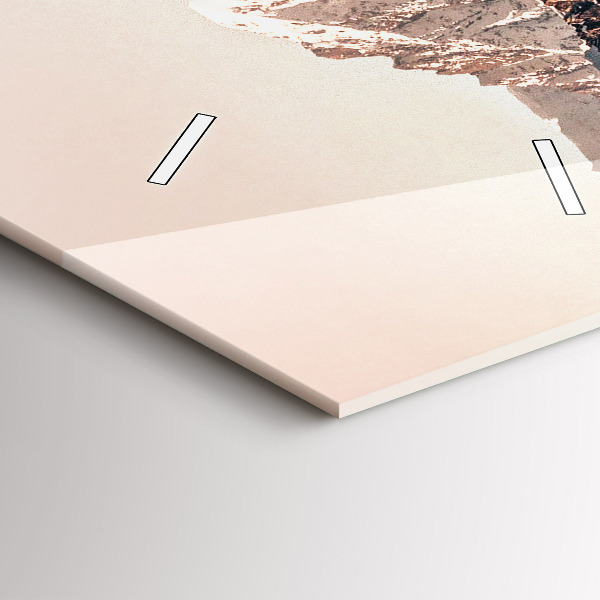 Vertikální skleněné hodiny Velryba ve vodě