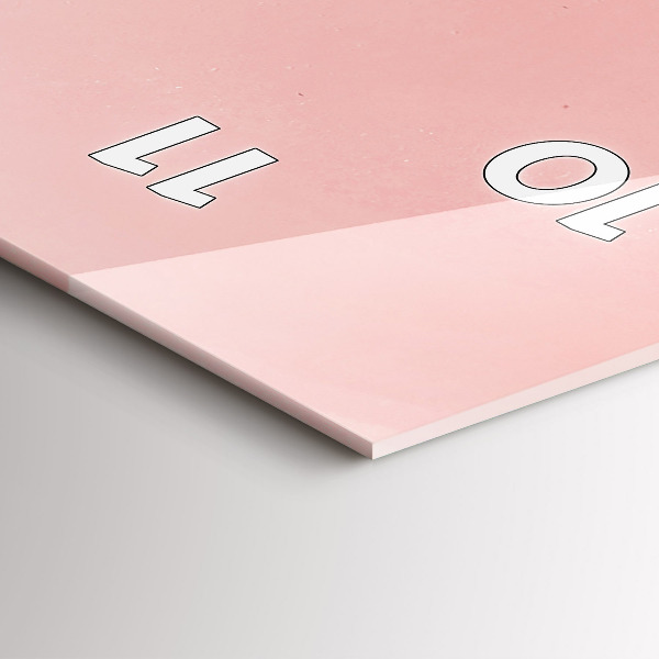 Vertikální skleněné hodiny Plážový mořský písek