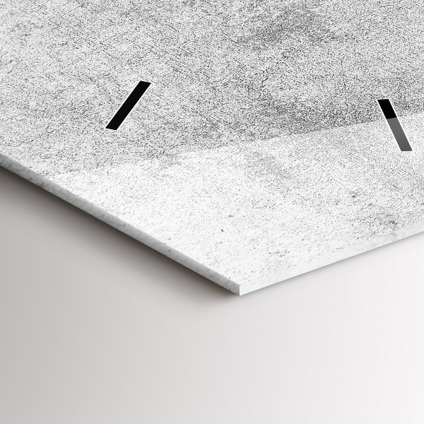 Vertikální nástěnné hodiny Betonová zeď