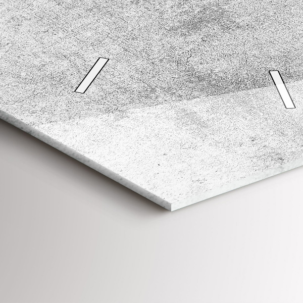 Vertikální nástěnné hodiny Betonová zeď