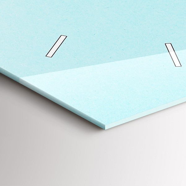 Vertikální skleněné hodiny Pastelový vzor