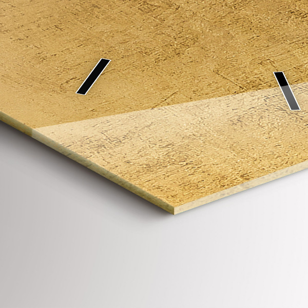 Vertikální skleněné hodiny Dekorativní plátno