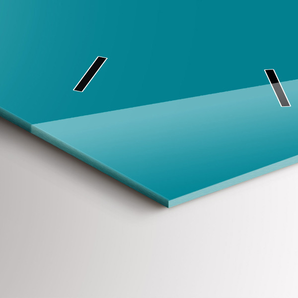 Vertikální nástěnné hodiny Námořnická barva