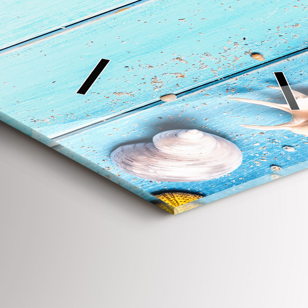 Vertikální skleněné hodiny Plážové doplňky