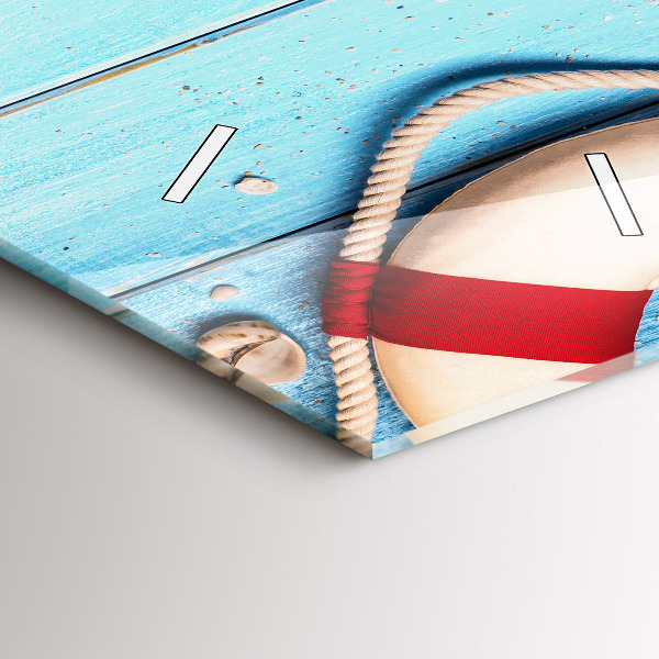 Vertikální skleněné hodiny Plážové doplňky