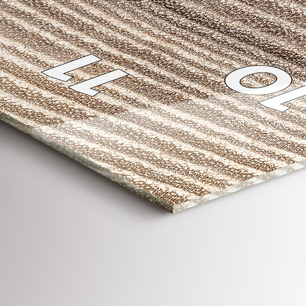 Vertikální skleněné hodiny Kmen stromu