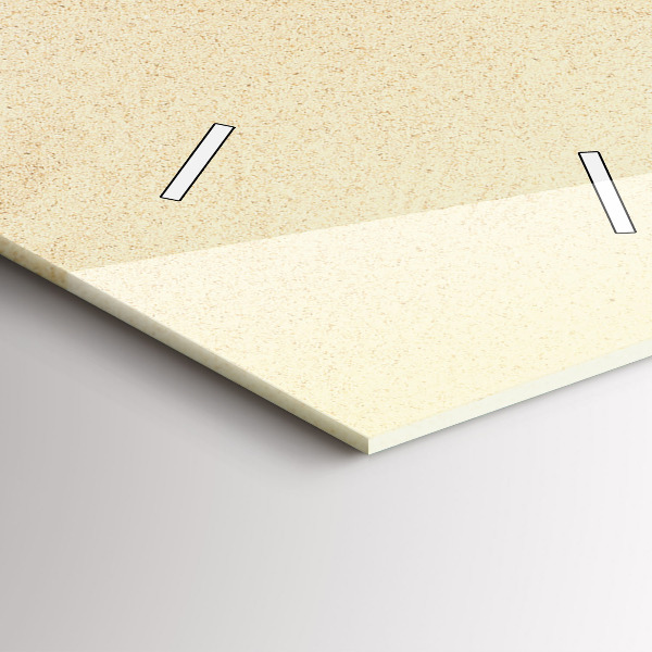 Vertikální skleněné hodiny Zlatá abstrakce