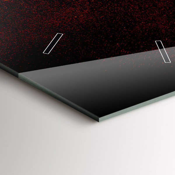 Vertikální nástěnné hodiny Chilli papričky