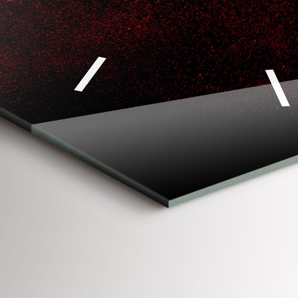 Vertikální nástěnné hodiny Chilli papričky