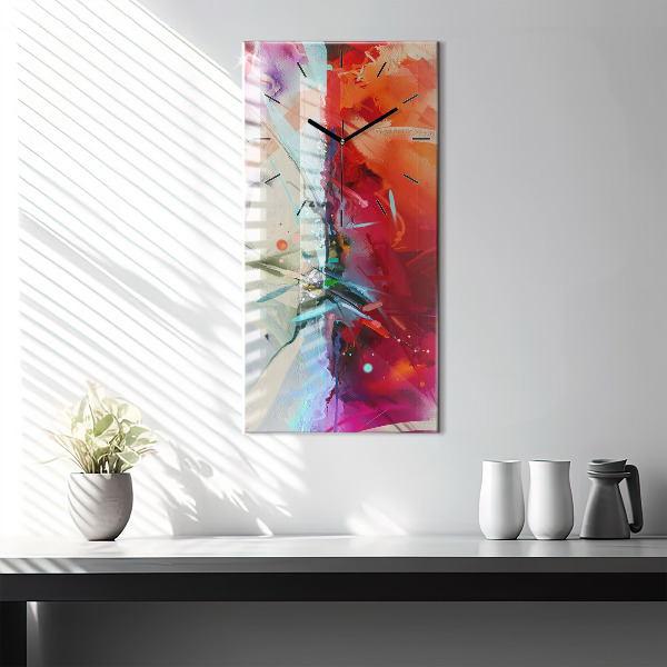 Vertikální nástěnné hodiny Řady koření