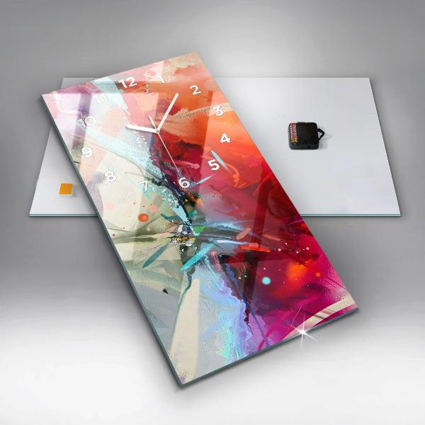 Vertikální nástěnné hodiny Řady koření