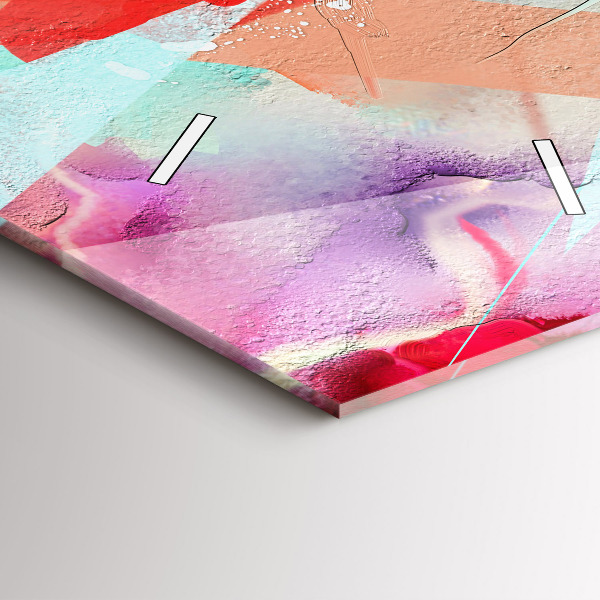 Vertikální nástěnné hodiny Řady koření