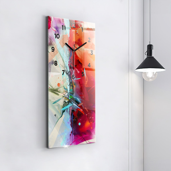 Vertikální nástěnné hodiny Řady koření