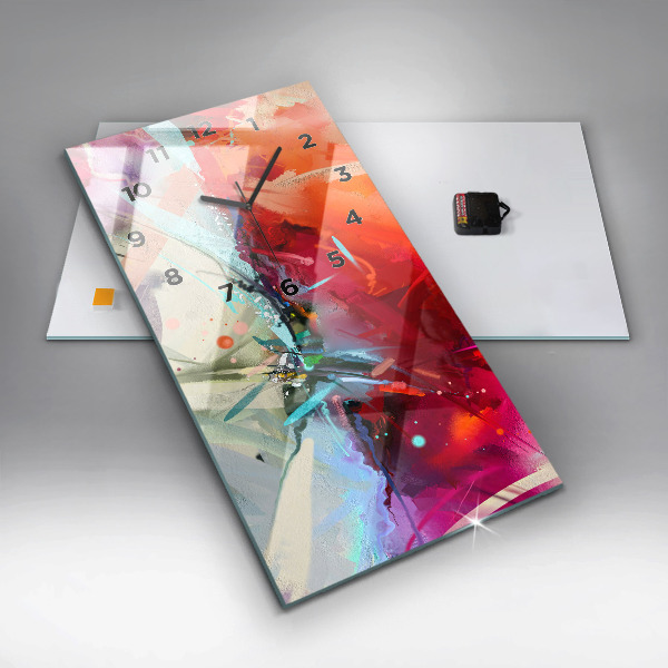 Vertikální nástěnné hodiny Řady koření