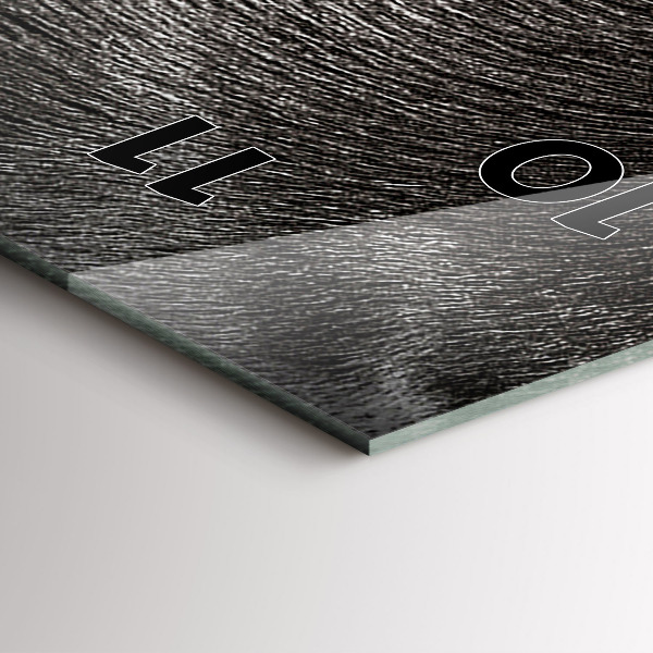 Vertikální skleněné hodiny Pes a skotská kočka