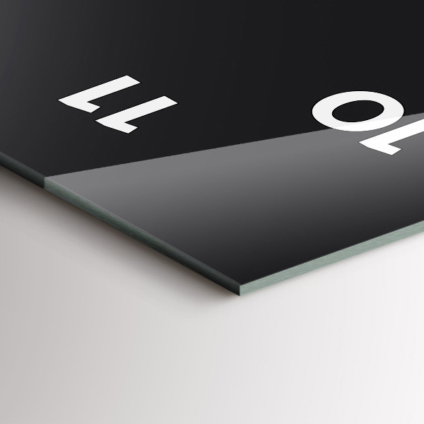 Vertikální skleněné hodiny Fáze měsíce a přesýpací hodiny