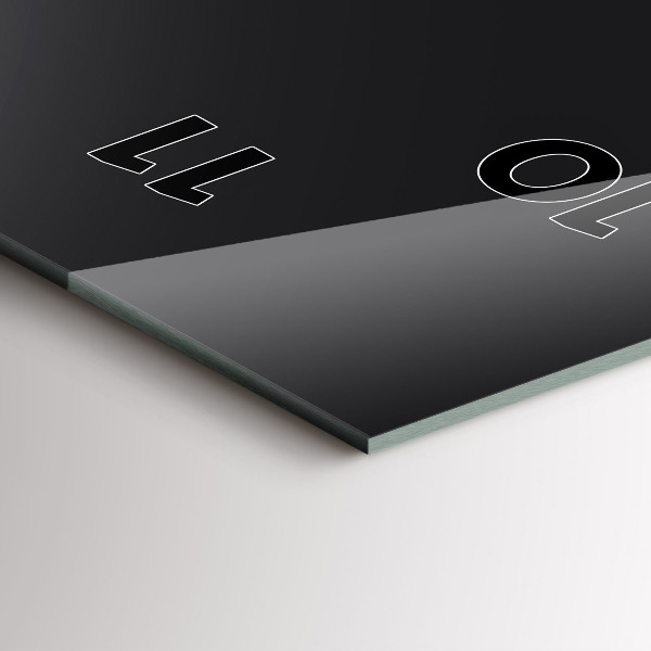 Vertikální skleněné hodiny Fáze měsíce a přesýpací hodiny