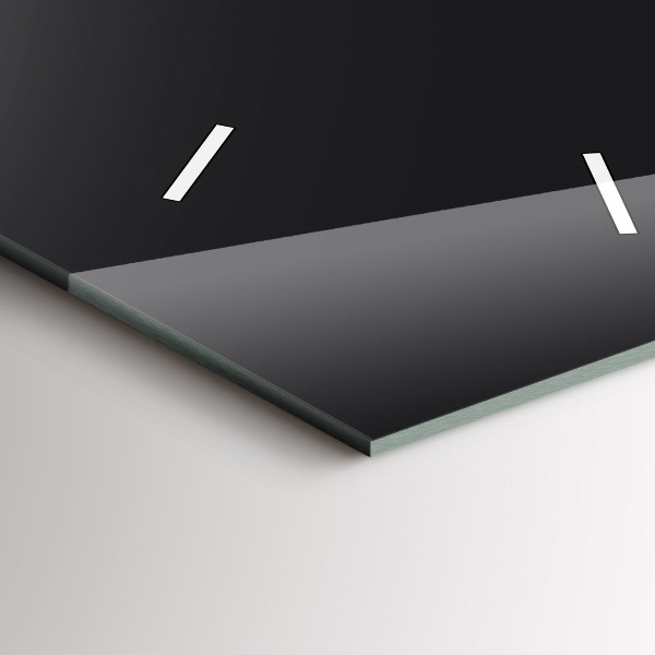 Vertikální skleněné hodiny Fáze měsíce