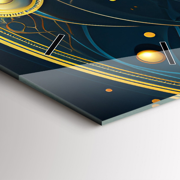 Vertikální nástěnné hodiny Hodiny s horoskopem