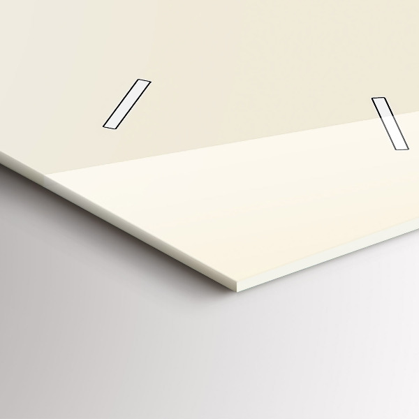 Vertikální skleněné hodiny Abstraktní jelen