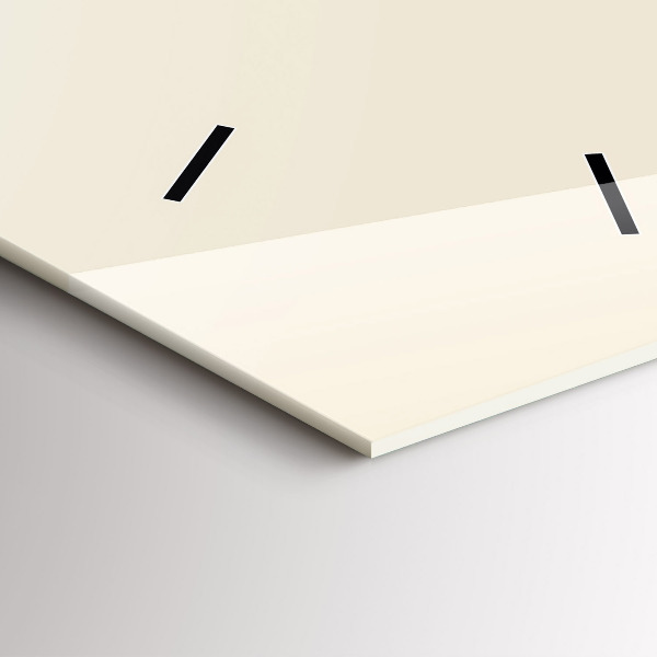 Vertikální skleněné hodiny Jelen v košili