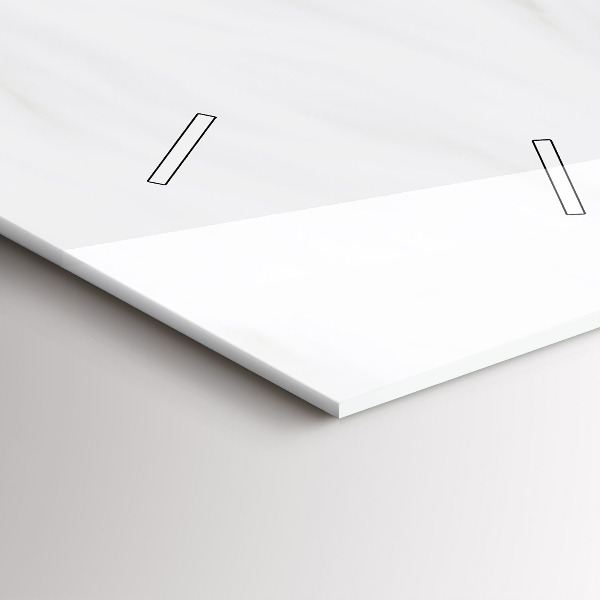 Vertikální skleněné hodiny Spící kočička