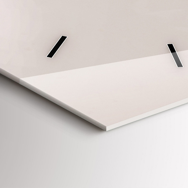 Vertikální skleněné hodiny Dravý pták