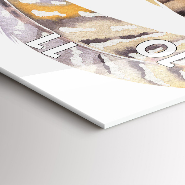 Vertikální skleněné hodiny Retro umělecká ilustrace