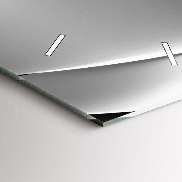 Vertikální nástěnné hodiny Stříbrná abstrakce