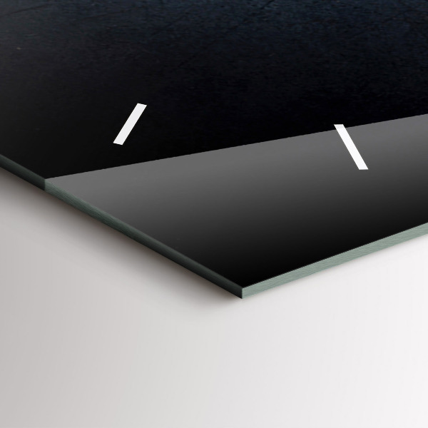 Horizontální hodiny na skle Zelenina