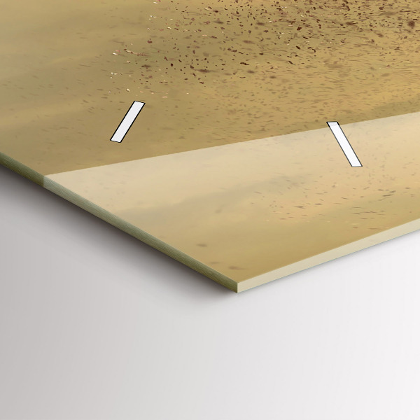 Horizontální skleněné hodiny na stěnu Žena v postavě