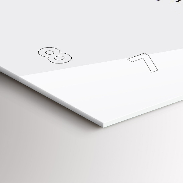 Horizontální hodiny na skle Bojovník při lovu