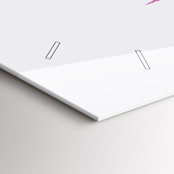 Horizontální hodiny na skle Ilustrace běžce