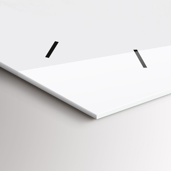 Horizontální hodiny na skle Portrét ženy