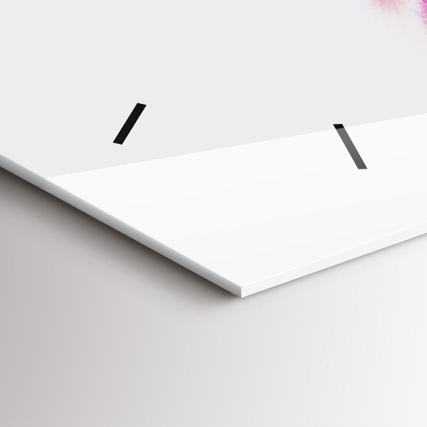 Horizontální skleněné hodiny na stěnu Ženy v barevných šatech