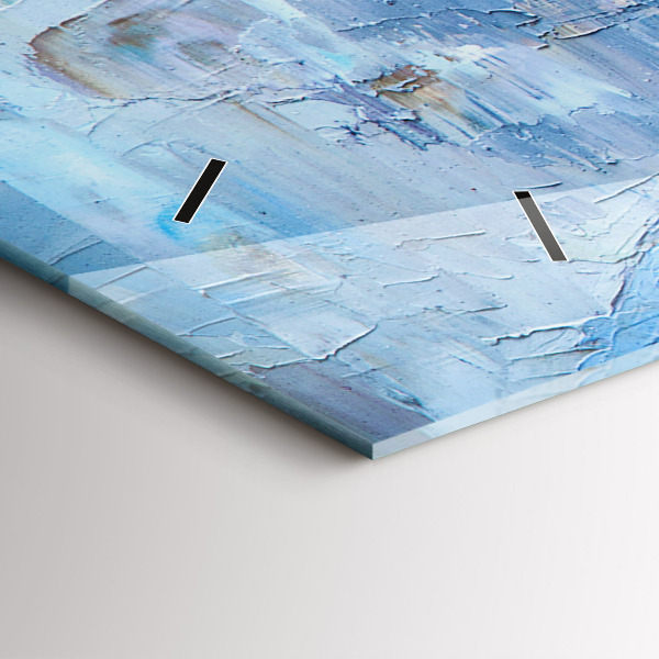 Horizontální skleněné hodiny na stěnu Mladé baletky